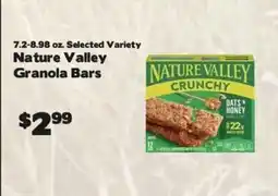Crosby's Marketplace Nature Valley Granola Bars offer