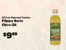 Crosby's Marketplace Filippo Berio Olive Oil offer