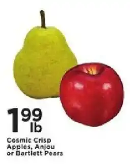 Cub Foods Cosmic Crisp Apples, Anjou or Bartlett Pears offer