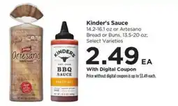 Food 4 Less Kinder's Sauce offer