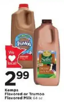 Cub Foods Kemps Flavored or Trumoo Flavored Milk offer