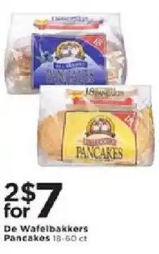 Cub Foods De Wafelbakkers Pancakes offer