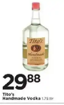 Cub Foods Tito's Handmade Vodka offer