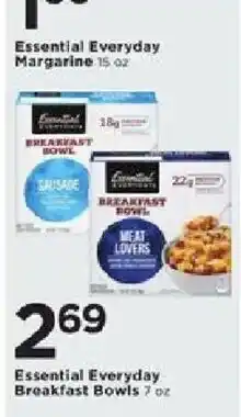 Cub Foods Essential Everyday Breakfast Bowls offer