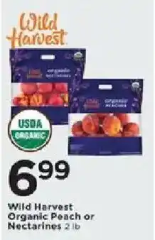 Cub Foods Wild Harvest Organic Peach or Nectarines offer