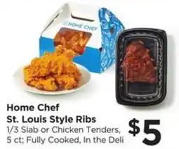 Food 4 Less Home Chef St. Louis Style Ribs offer