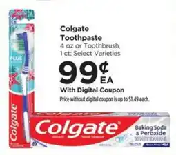Food 4 Less Colgate toothpaste offer