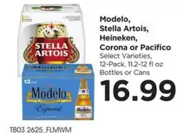 Food 4 Less Modelo, Stella Artois, Heineken, Corona or Pacifico offer