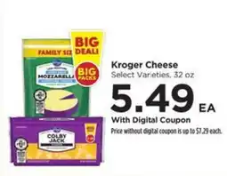 Food 4 Less Kroger Cheese offer
