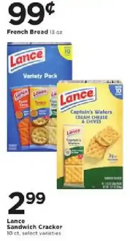 Cub Foods Lance Sandwich Cracker offer