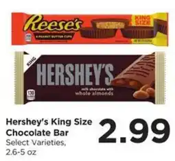 Food 4 Less Hershey's King Size Chocolate Bar offer