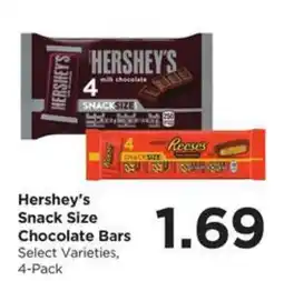 Food 4 Less Hershey's Snack Size Chocolate Bars offer