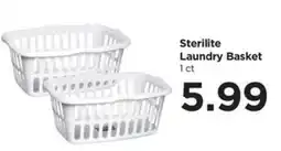 Food 4 Less Sterilite laundry basket offer