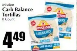 Bert's Red Apple Mission Carb Balance Tortillas offer