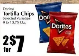 Bert's Red Apple Doritos tortilla chips offer