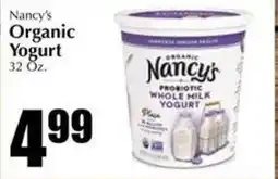 Bert's Red Apple Nancy's organic whole milk yogurt offer