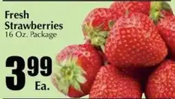 Bert's Red Apple Fresh Strawberries offer