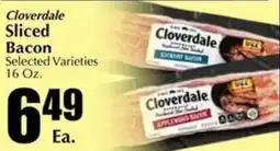 Bert's Red Apple Cloverdale sliced bacon offer