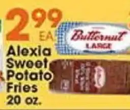 Village Market Food Centers Butternut Alexia Sweet Potato Fries offer
