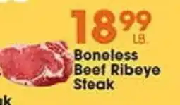 Village Market Food Centers Boneless Beef Ribeye Steak offer