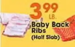 Village Market Food Centers Baby Back Ribs offer