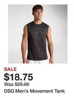 Dick's Sporting Goods DSG Men's Movement Tank offer