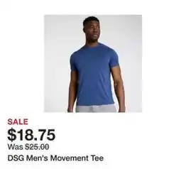 Dick's Sporting Goods DSG Men's Movement Tee offer