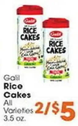 Village Market Food Centers Gall Rice Cakes offer