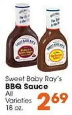 Village Market Food Centers Sweet Baby Ray's BBQ Sauce offer