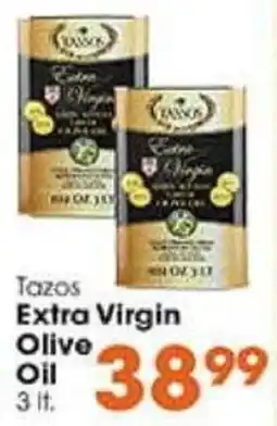 Village Market Food Centers Tazos extra virgin olive oil offer