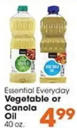 Village Market Food Centers Essential Everyday Vegetable or Canola Oil offer