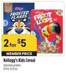 Kellogg's Kids Cereal