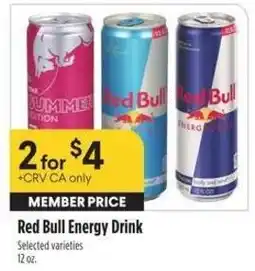 Bel Air Markets Red Bull Energy Drink offer