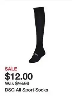 Dick's Sporting Goods DSG All Sport Socks offer
