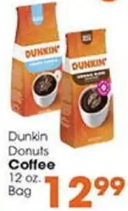 Village Market Food Centers Dunkin Donuts Coffee offer