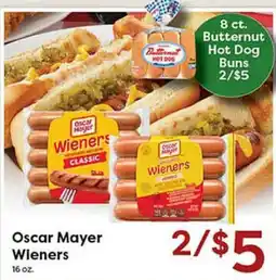 Rich's Fresh Market Oscar Mayer Wieners offer