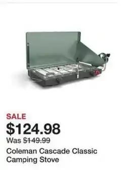Dick's Sporting Goods Coleman Cascade Classic Camping Stove offer