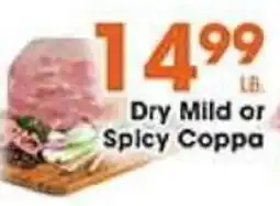 Village Market Food Centers Dry Mild or Spicy Coppa offer