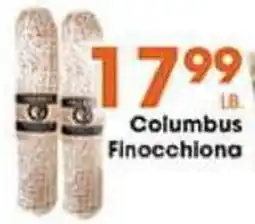Village Market Food Centers Columbus Finocchiona offer