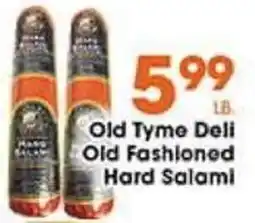Village Market Food Centers Old Tyme Deli Old Fashioned Hard Salami offer