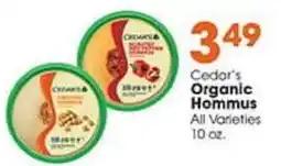Village Market Food Centers Cedar's Organic Hummus offer