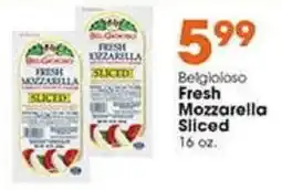 Village Market Food Centers Belgoloso Fresh Mozzarella Sliced offer