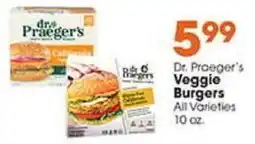 Village Market Food Centers Dr. Praeger's Veggie Burgers offer