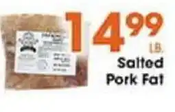 Village Market Food Centers Salted Pork Fat offer