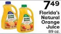 Rich's Fresh Market Florida's Natural Orange Juice offer