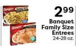 Rich's Fresh Market Banquet family size entrees offer