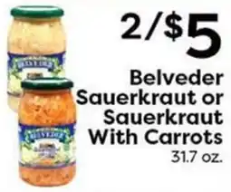 Rich's Fresh Market Belveder Sauerkraut or Sauerkraut With Carrots offer