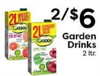 Rich's Fresh Market Garden Drinks offer