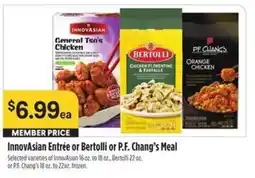 Bel Air Markets InnovAsian Entrée or Bertolli or P.F. Chang's Meal offer
