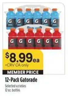 Bel Air Markets 12-Pack Gatorade offer